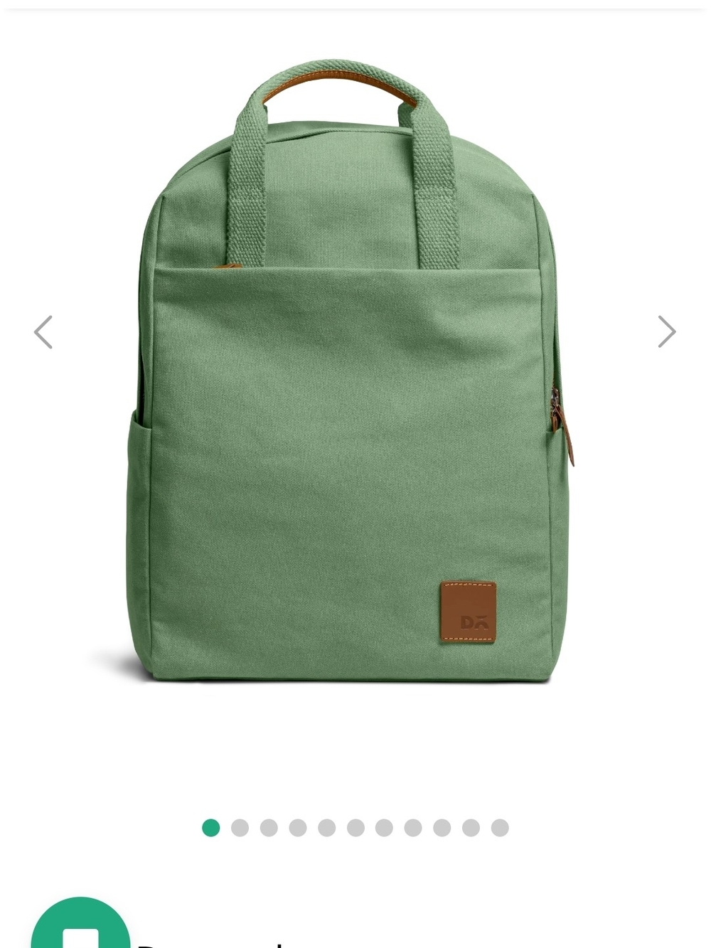 Daily Objects Field Daypack in Mint